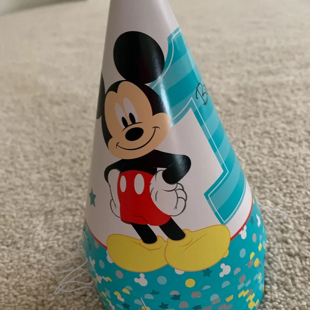 Mickey Mouse 1st Birthday Party Hats